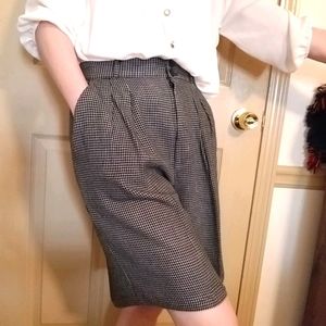 Vintage| Rena Rowan for Saville| high waist shorts